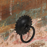 Scrivania in Legno Massello Anticato 243276