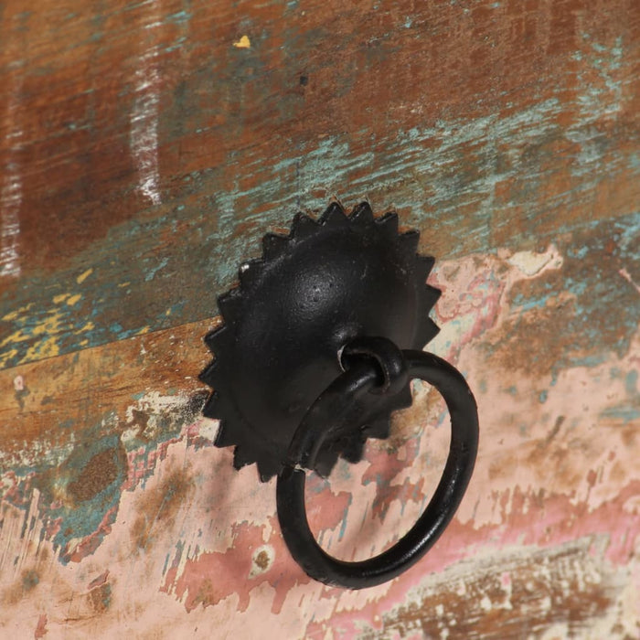 Scrivania in Legno Massello Anticato 243276