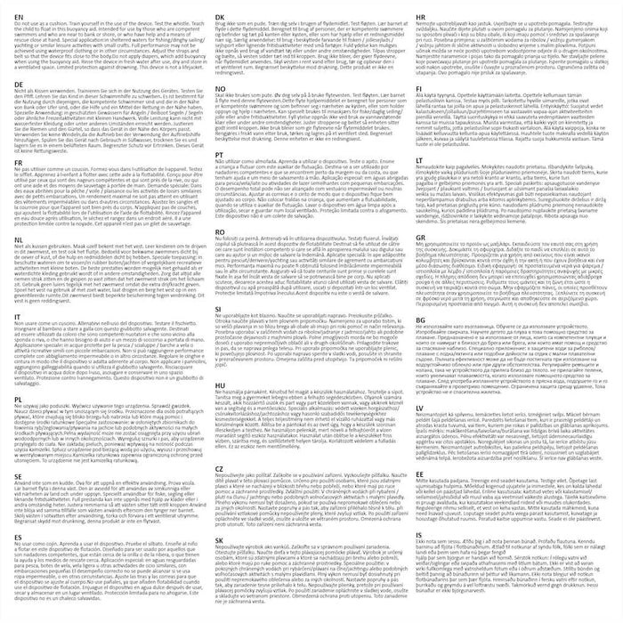 Giubbotto di Salvataggio 50 N 30-50 kg Rosso 91134