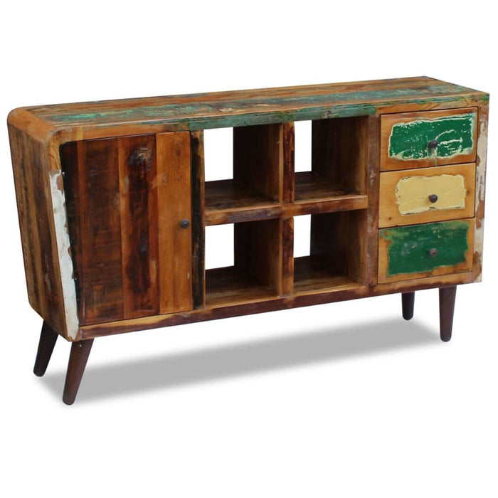 Credenza in Legno Massello di Recupero 150x40x86 cm 243342