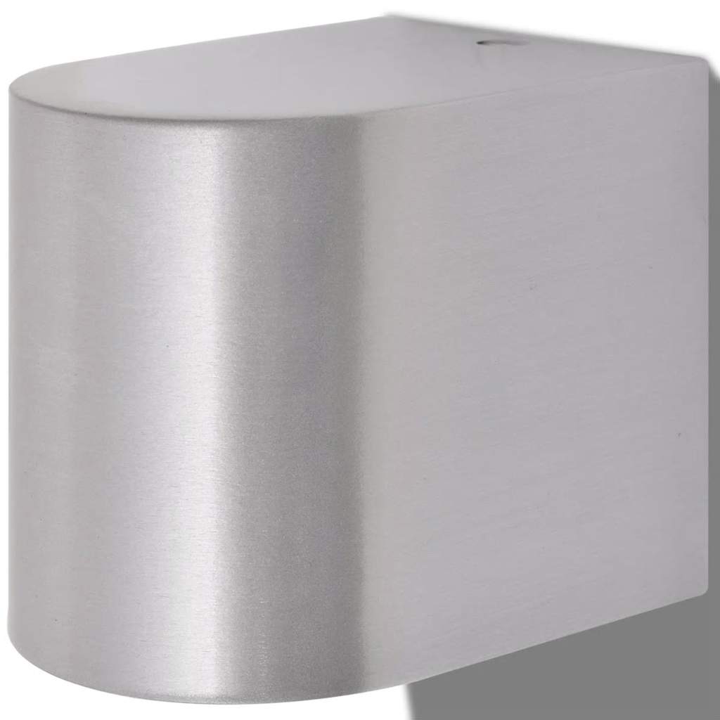 Applique LED 2pz Rotonde da Parete per Esterno Proiezione Basso cod mxl 65285