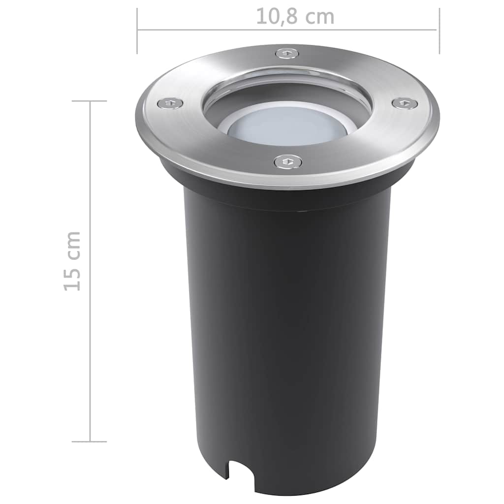 Faretto Carrabile LED 3 pz Rotondo per Esterno  cod mxl 78714