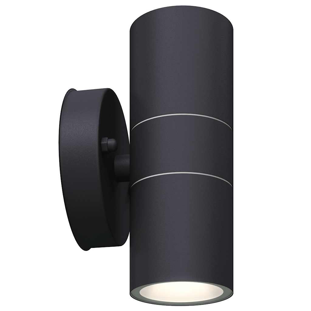 Applique LED Parete 2 pz Acciaio Inox Proiezione Alto/ Basso cod mxl 60202