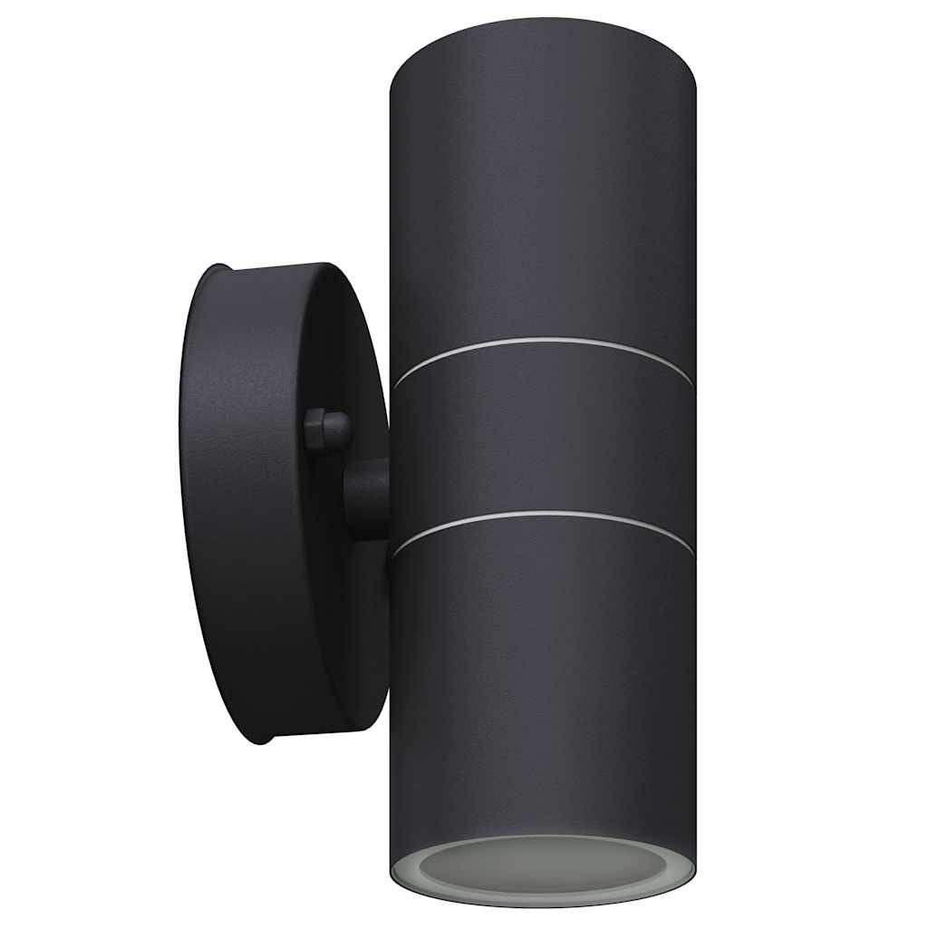 Applique LED Parete 2 pz Acciaio Inox Proiezione Alto/ Basso cod mxl 60202