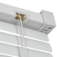 Veneziane Alluminio 140x160 cm Bianco 242797