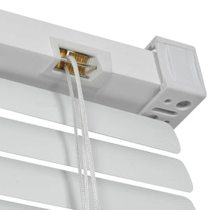 Veneziane Alluminio 140x160 cm Bianco 242797