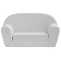 Poltrona Letto per Bambini Grigio Chiaro 243257