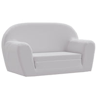Poltrona Letto per Bambini Grigio Chiaro 243257