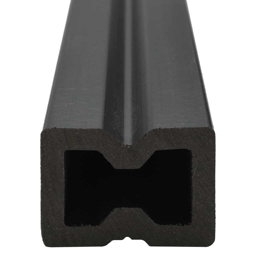 Pavimento per esterni in WPC con accessori 10 mÂ² 2,2 m marrone   cod mxl 51580