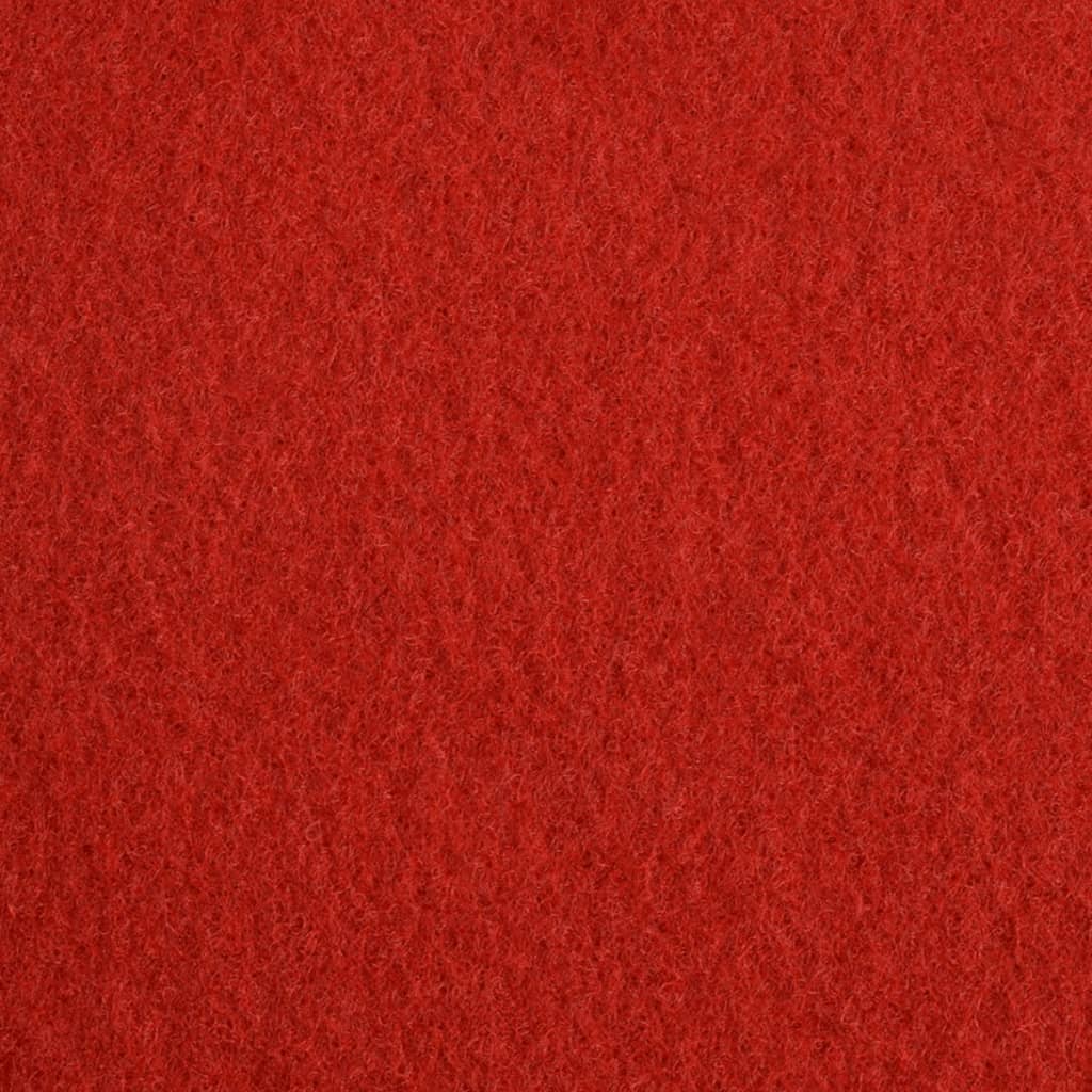 Tappeto Piatto da Esposizione 1x12 m Rosso 30080