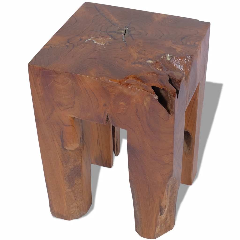 Sgabello in Legno Massello di Teak 243471
