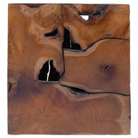 Sgabello in Legno Massello di Teak cod mxl 49151