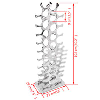 Portavini in Alluminio Argento 27 Bottiglie cod mxl 60785