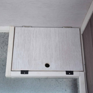 @Pet Conigliera Bigfoot in Legno 137x50x85 cm Bianca 26024 423372