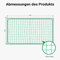 Rete ferma carico per trasporto su rimorchio e container 3 x 6 m Rete di sicurezza