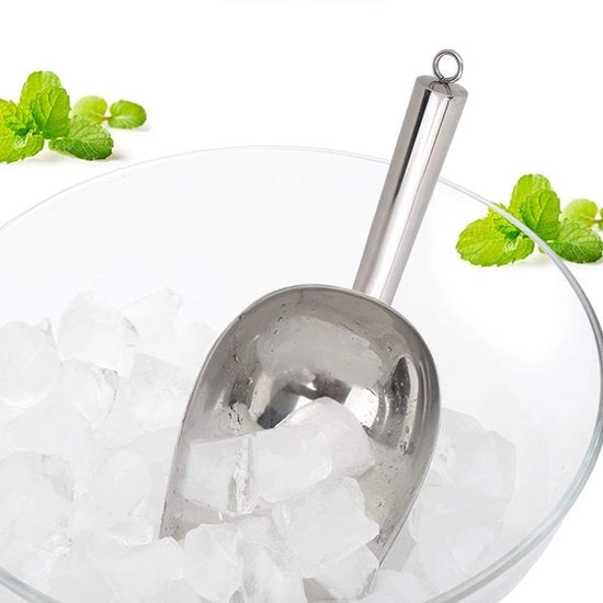 Scopa Multifunzionale - Acciaio Inossidabile - Gelato/Zucchero/Flora/Caramella - Cucina/Casa/Festa - Stile/Eleganza - Facile da Pulire - Scopa da Cucina