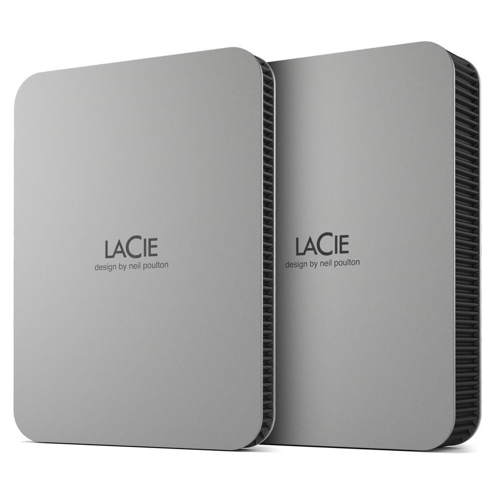 2tb lacie mobile drive v2 usb 3.1-c silver - STLP2000400