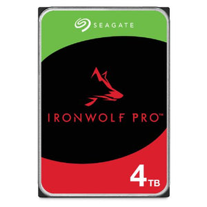 Seagate ironwolf pro st4000nt001 disco rigido interno 4 tb 7200 giri/min 256 mb 3.5"
