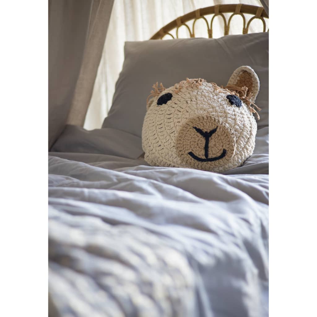 KidsDepot Cuscino per Bambini Alpaca 38 cm in Cotone 443116