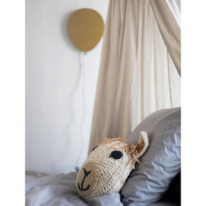 KidsDepot Cuscino per Bambini Alpaca 38 cm in Cotone 443116