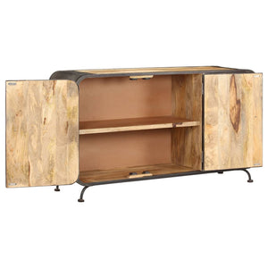 Credenza 140x40x80 cm Legno Massello di Mango 247803
