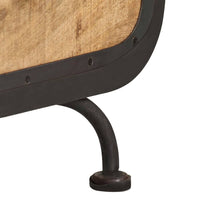 Credenza 140x40x80 cm Legno Massello di Mango 247803