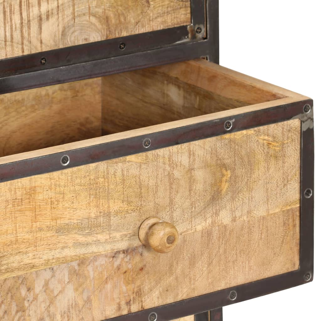 Credenza 140x40x80 cm Legno Massello di Mango 247803