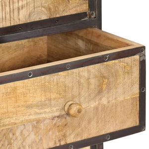 Credenza 140x40x80 cm Legno Massello di Mango 247803