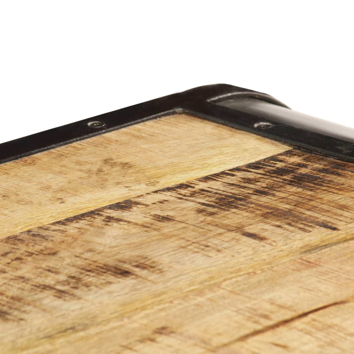 Tavolino da CaffÃ¨ 100x50x35 cm Legno Massello di Mango