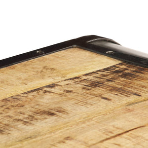 Tavolino da Salotto 100x50x35 cm in Legno Massello di Mango 247804