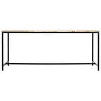 Tavolo da Pranzo 180x90x75 cm in Legno Massello di Mango Grezzo 247810