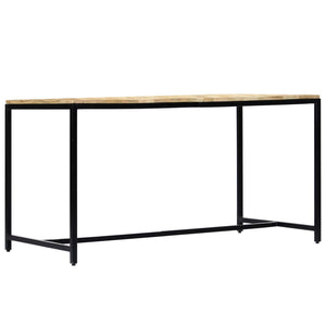 Tavolo da Pranzo 140x70x75 cm in Legno Massello di Mango Grezzo 247811