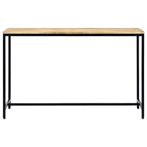 Tavolo da Pranzo 120x60x75 cm in Legno Massello di Mango Grezzo 247812