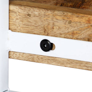 Mobile Porta TV 150x30x40 cm in Legno Massello di Mango 247825