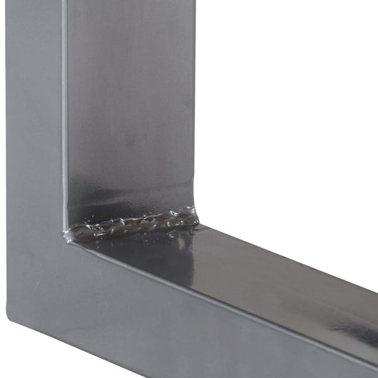 Tavolo Consolle 115x35x76 cm Legno Massello e Ferro 247830