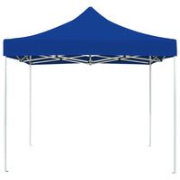 Gazebo Professionale Pieghevole in Alluminio 3x3 m Blu 45482