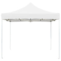 Gazebo Professionale Pieghevole in Alluminio 3x3m Bianco 45485