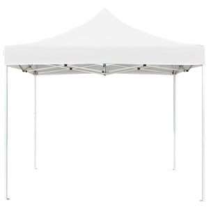 Gazebo Professionale Pieghevole in Alluminio 3x3m Bianco 45485
