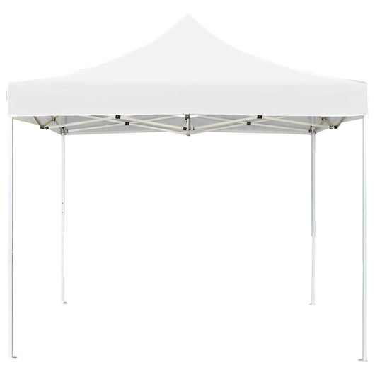 Gazebo Professionale Pieghevole in Alluminio 3x3m Bianco 45485