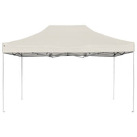 Gazebo Professionale Pieghevole in Alluminio 4,5x3 m Crema cod mxl 54642