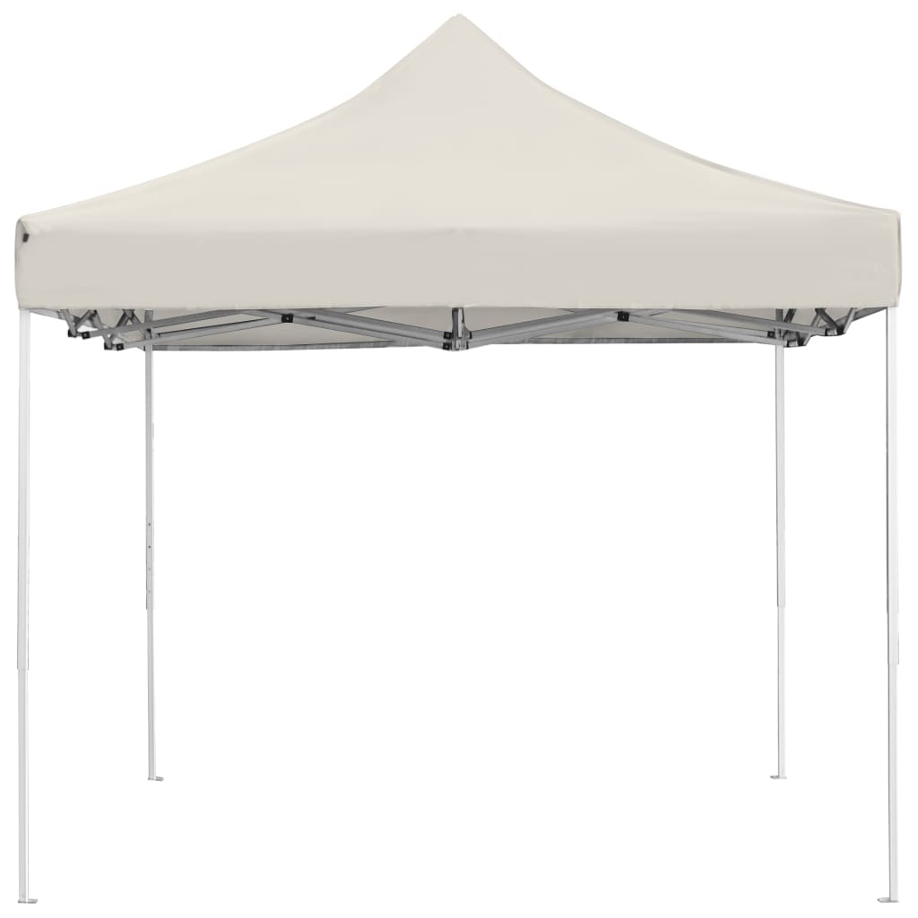 Gazebo Professionale Pieghevole in Alluminio 4,5x3 m Crema cod mxl 54642