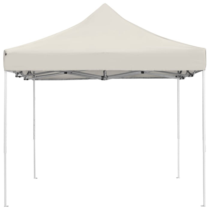 Gazebo Professionale Pieghevole in Alluminio 4,5x3 m Crema cod mxl 54642