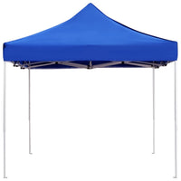 Gazebo Professionale Pieghevole Alluminio 4,5x3 m Blu 45492