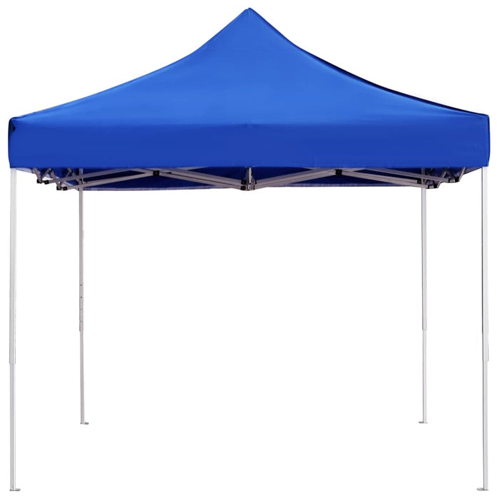 Gazebo Professionale Pieghevole Alluminio 4,5x3 m Blu 45492