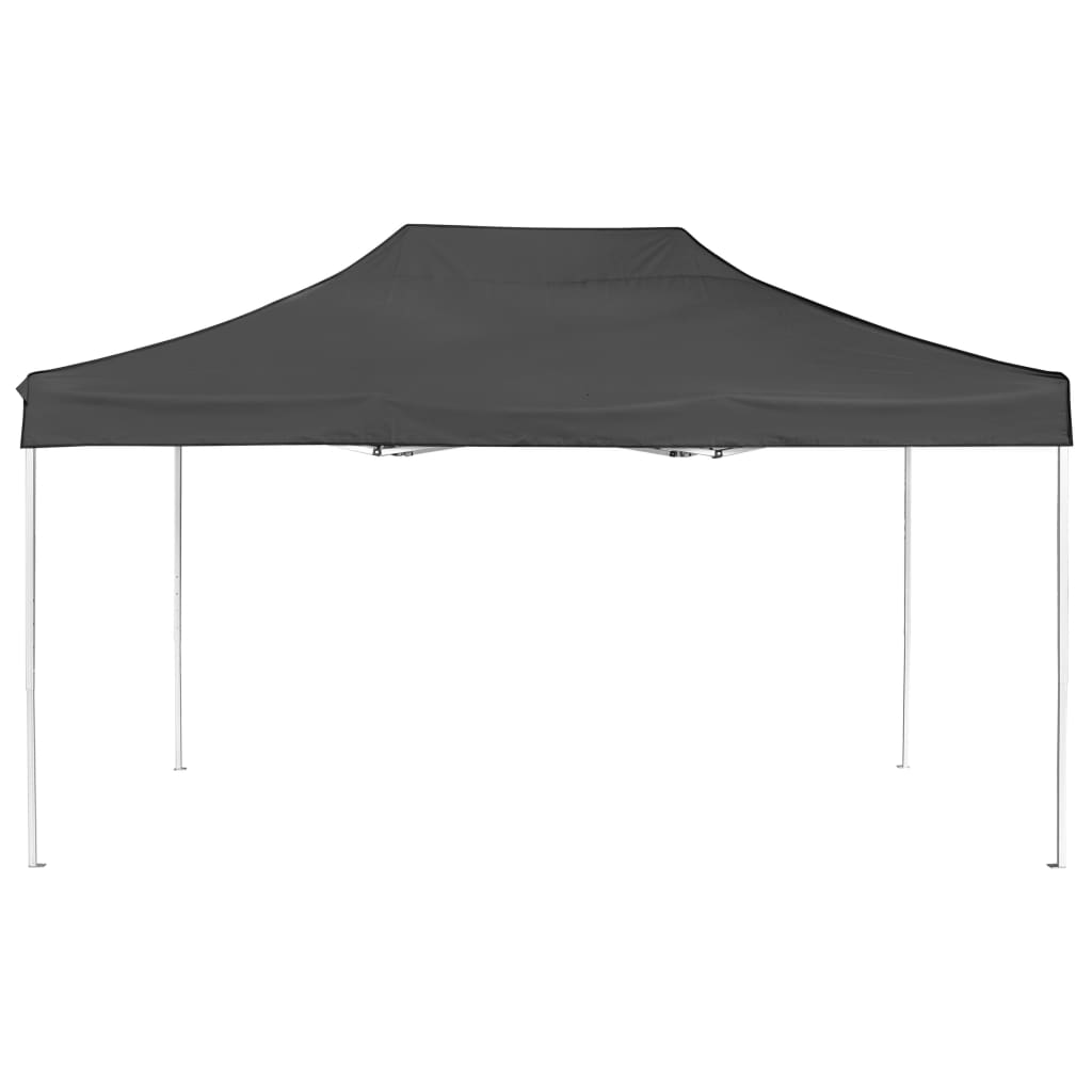 Gazebo Professionale Pieghevole Alluminio 4,5x3 m Antracite cod mxl 54667
