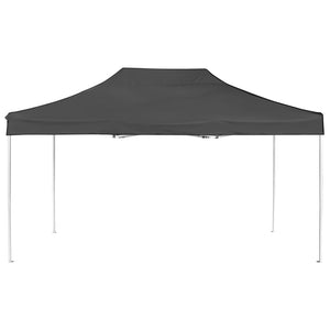 Gazebo Professionale Pieghevole Alluminio 4,5x3 m Antracite cod mxl 54667