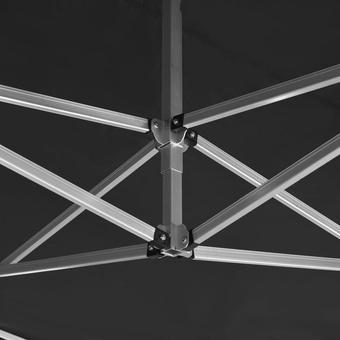 Gazebo Professionale Pieghevole Alluminio 4,5x3 m Antracite 45493