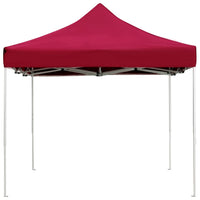 Gazebo Professionale Pieghevole Alluminio 4,5x3 m Rosso Vino 45494