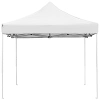 Gazebo Professionale Pieghevole Alluminio 4,5x3 m Bianco 45495