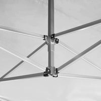 Gazebo Professionale Pieghevole Alluminio 4,5x3 m Bianco 45495